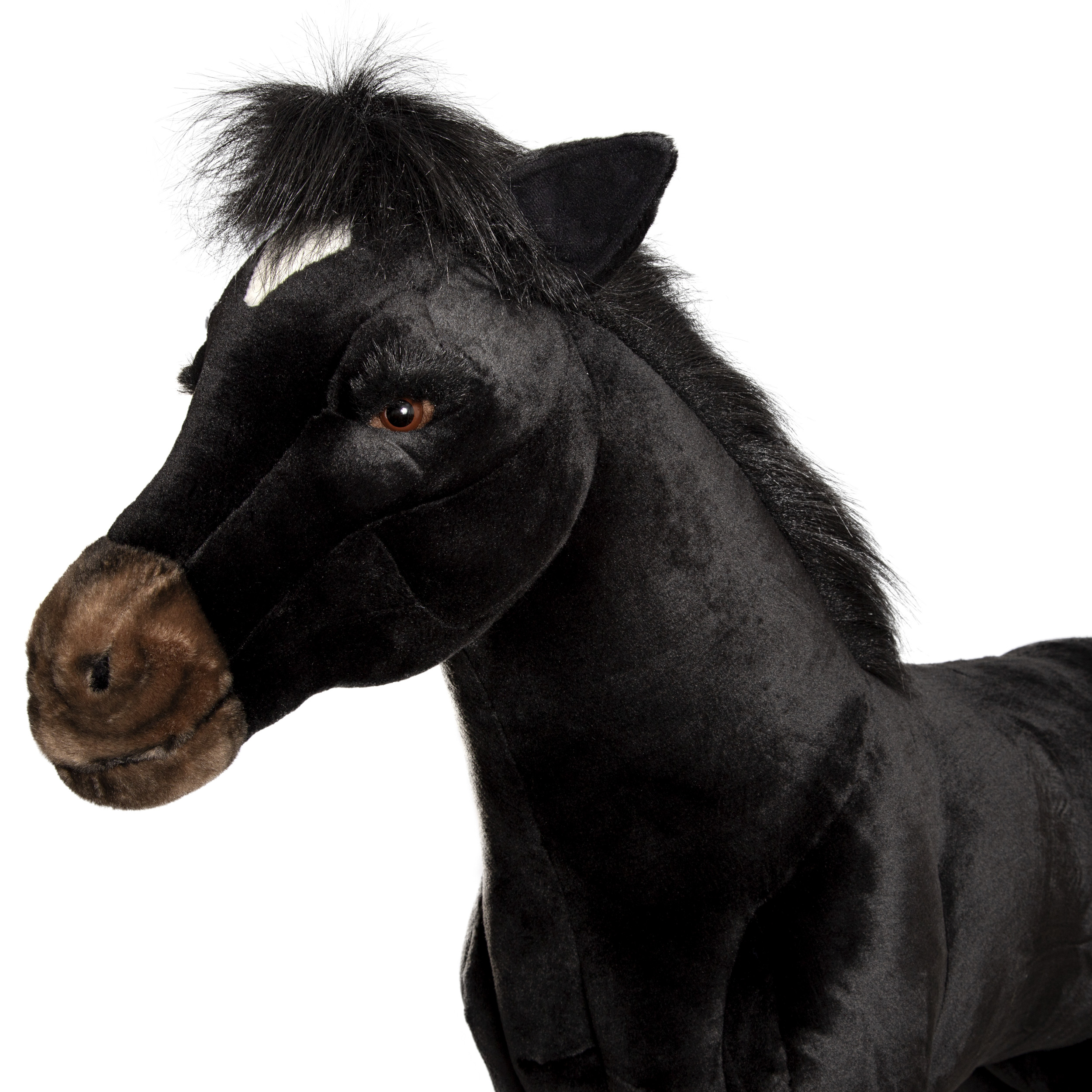 4058 Лошадь, пони, черная, 97 см